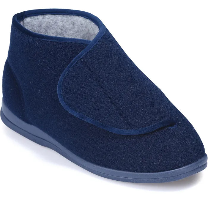 Cosyfeet Elise Elise Single Slipper Navy - Right Foot Women's Slippers
