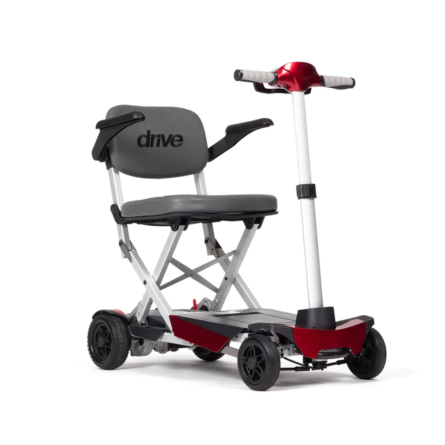 Manual Fold+ Scooter Red