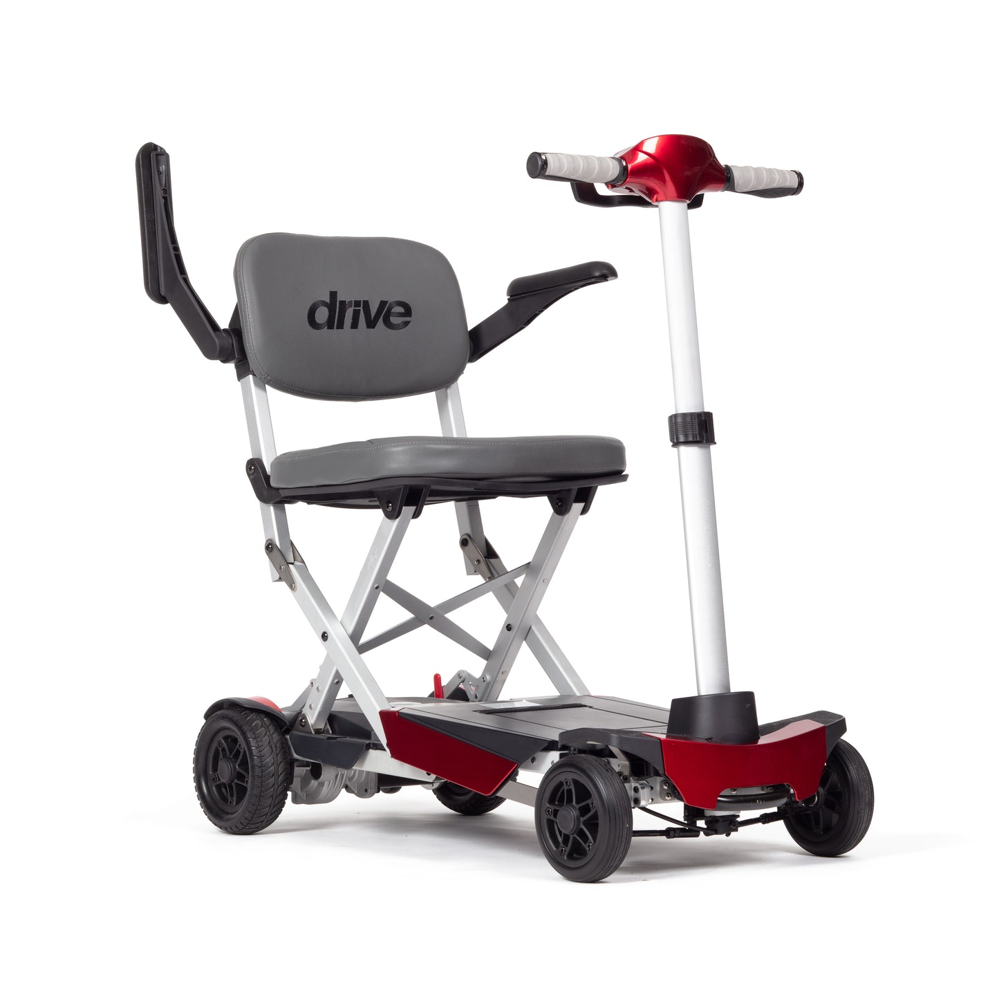 Manual Fold+ Scooter Red