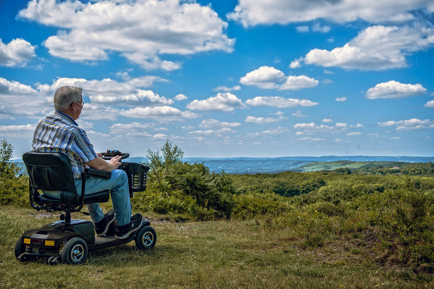 Lithium Vantage Mobility Scooter Grey