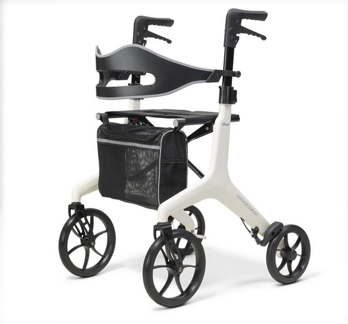 Drive AeroWalk Carbon Rollator - full view