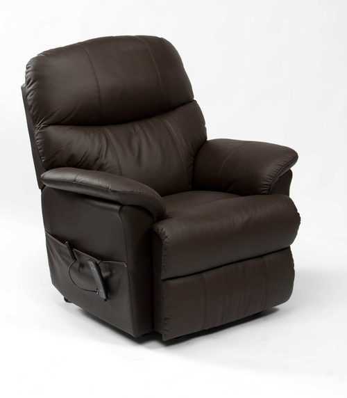 Lars Riser Recliner in Brown