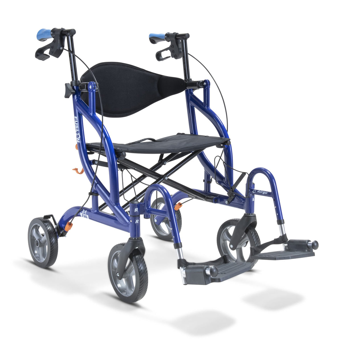 Drive Airgo Fusion 2-in-1 Rollator and Transport Chair - detail