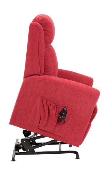 Drive Memphis Dual Motor Riser Recliner in Berry