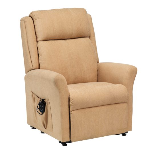 Drive Memphis Dual Motor Riser Recliner in Biscuit
