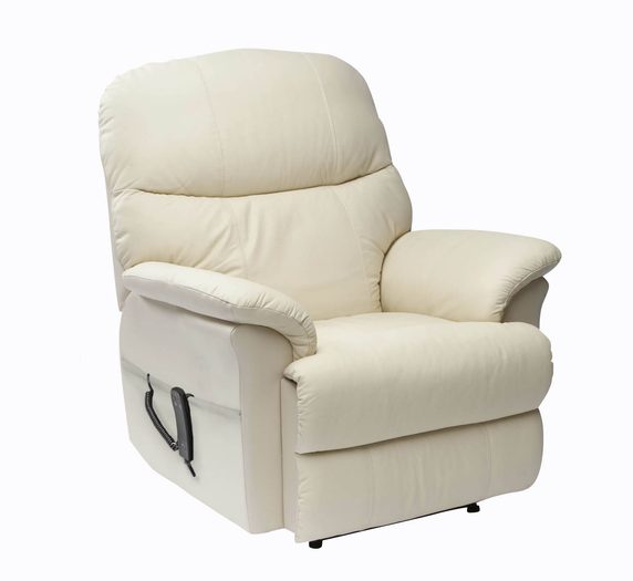 Lars Riser Recliner in Cream