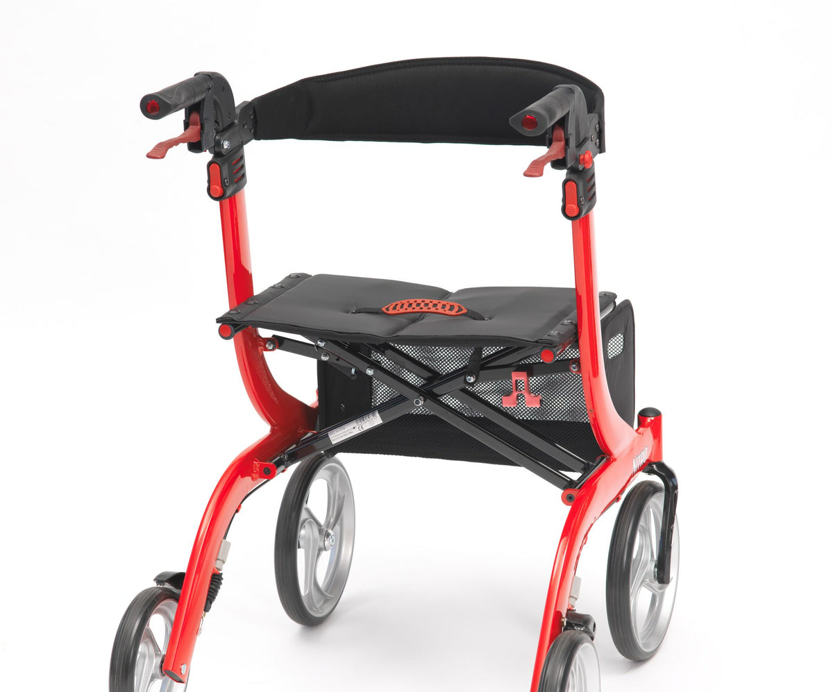 Drive Nitro 4 Wheel Rollator - side angle