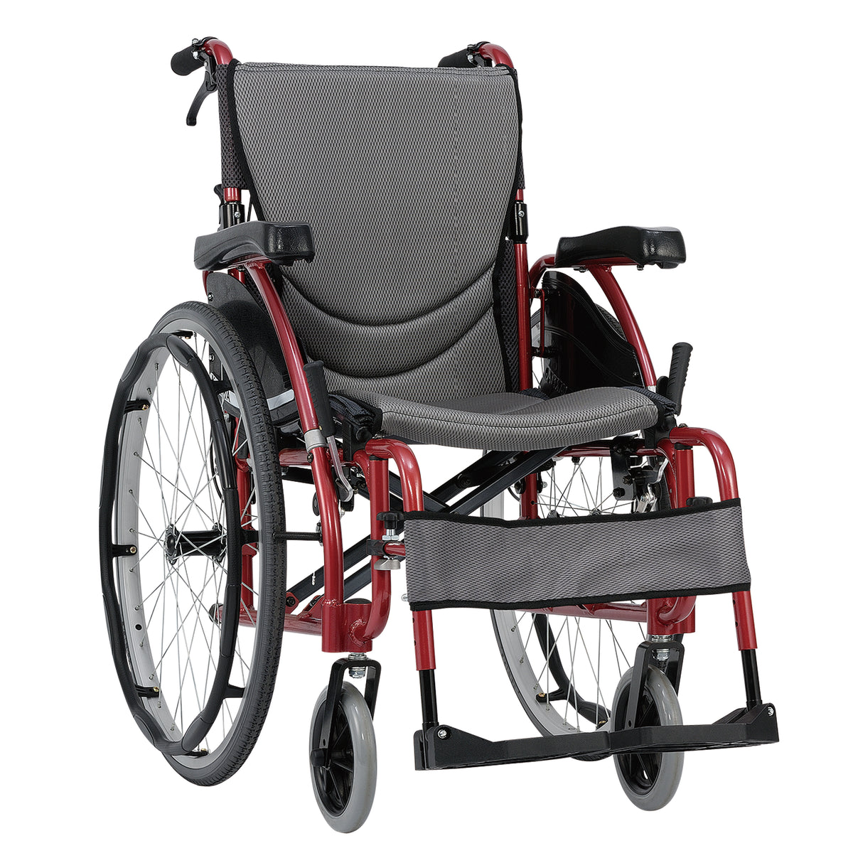 Karma Ergo 125 flip-up armrest detail