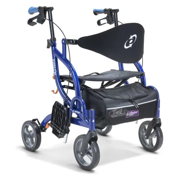 Drive Airgo Fusion 2-in-1 Rollator & Transport Chair