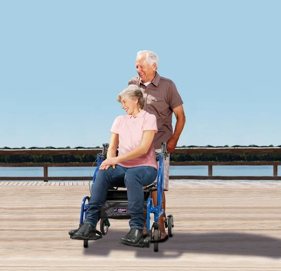 Drive Airgo Fusion 2-in-1 Rollator & Transport Chair