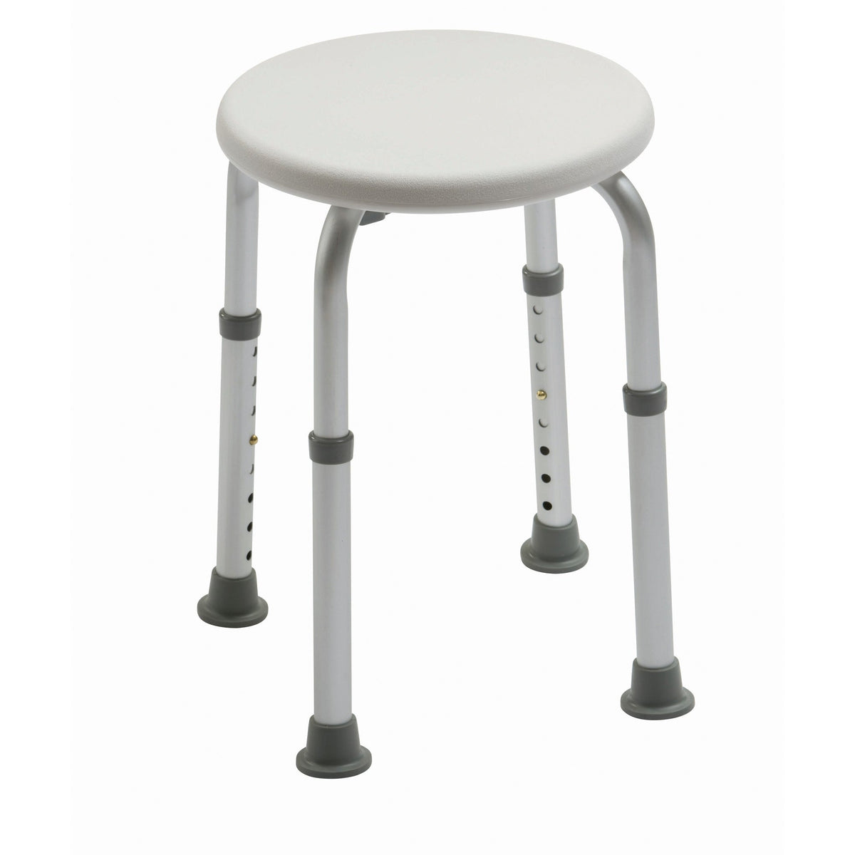 Drive Medical Round Shower Stool angle view