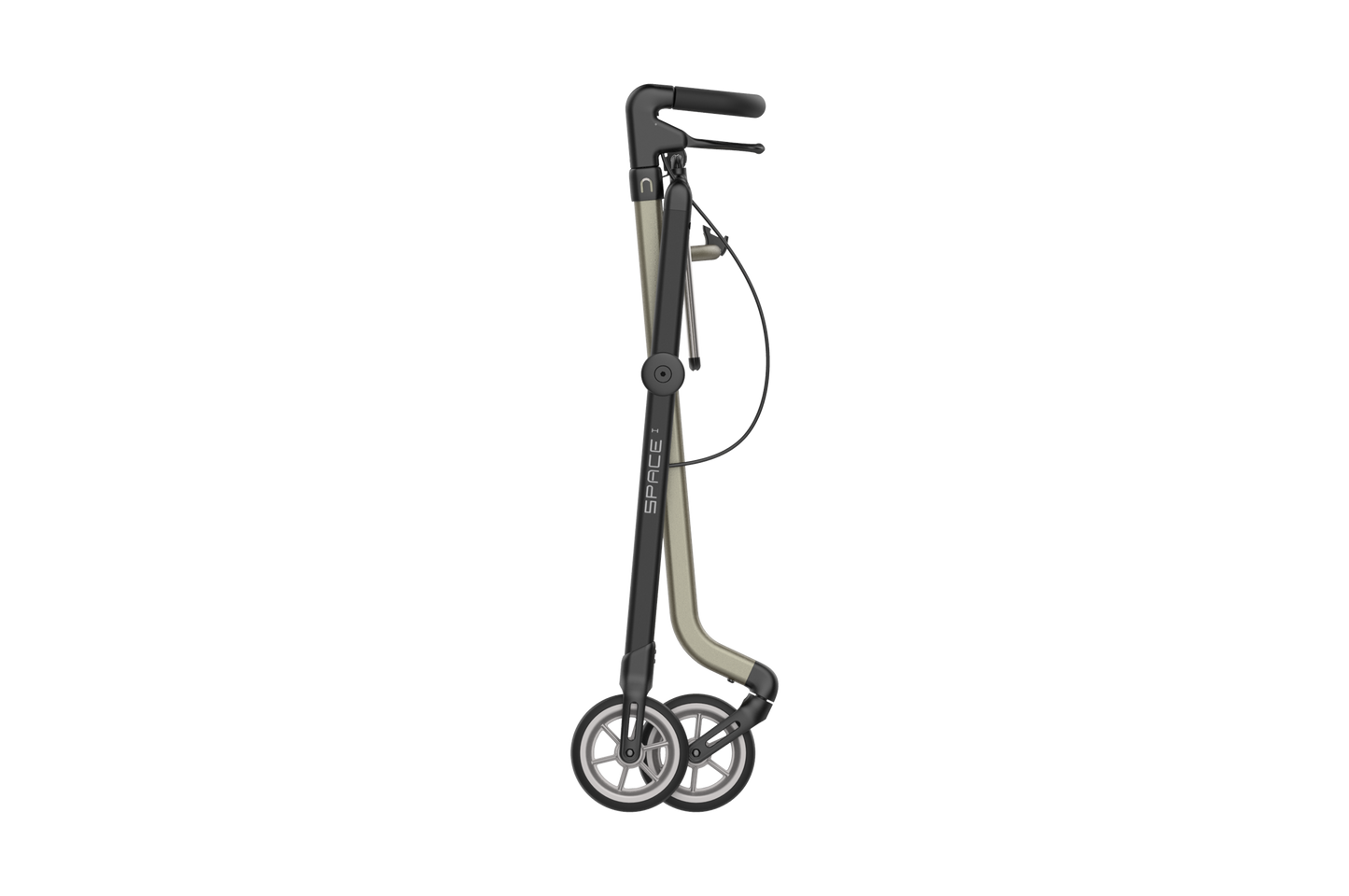 Rehasense Pixel Indoor Rollator - Champagne Black One Size
