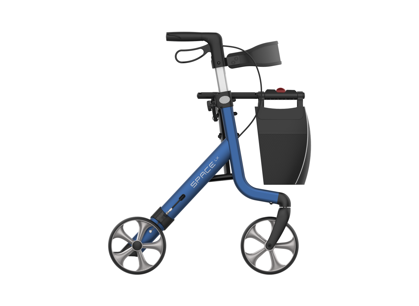 Rehasense Space LX Rollator - Electric Blue Medium 55 cm
