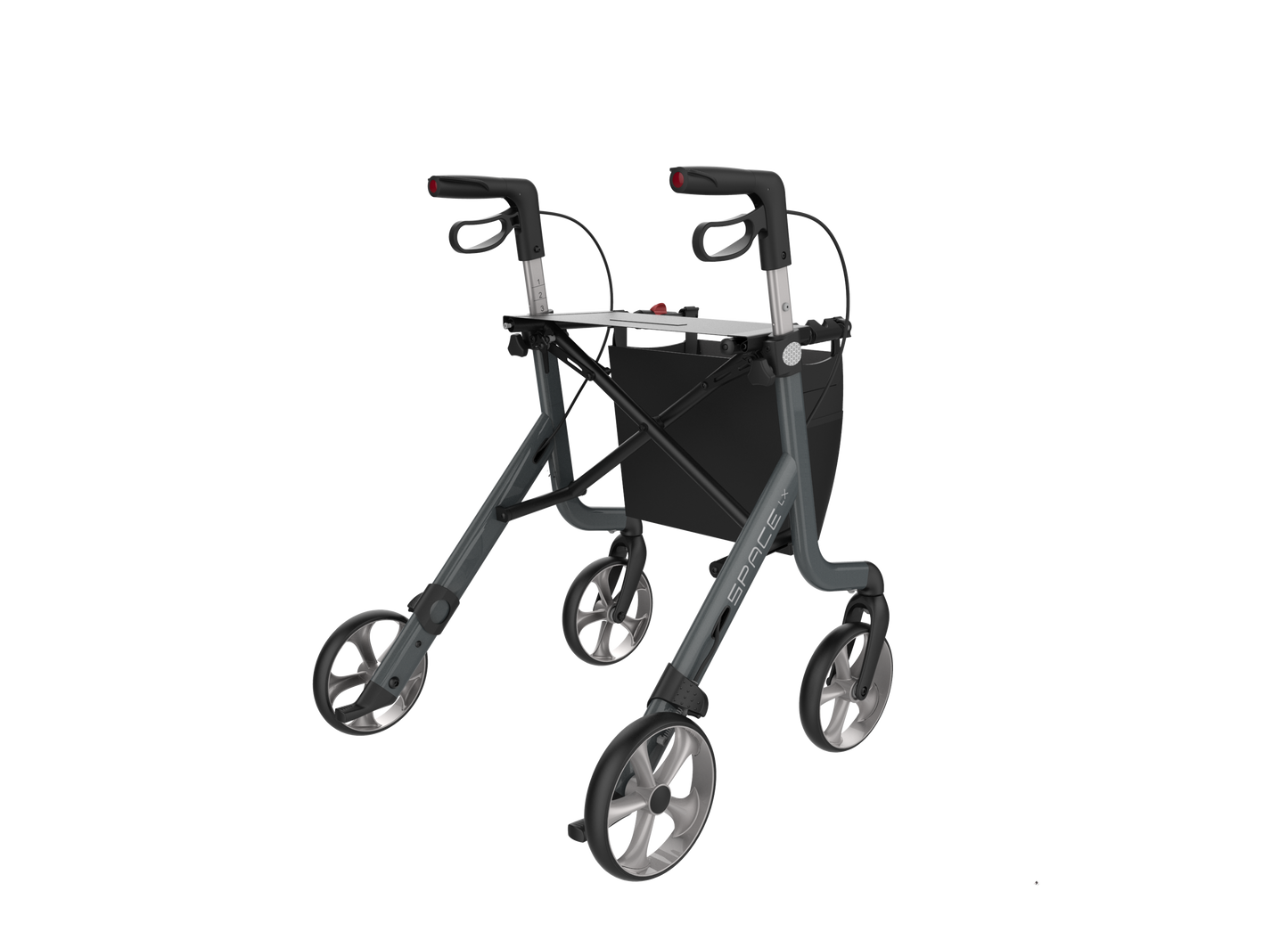 Rehasense Space LX Rollator - Sober Grey Large 60 cm