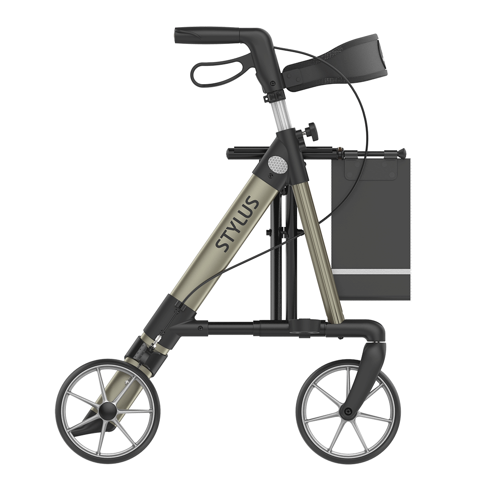 Rehasense Stylus Rollator - Champagne Large 60 cm
