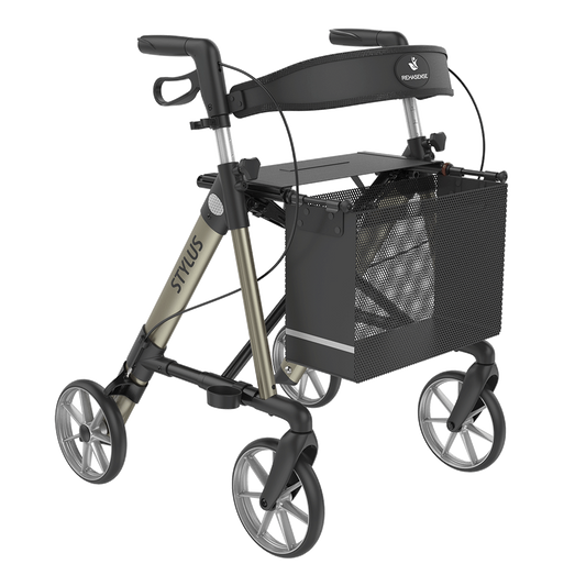 Rehasense Stylus Rollator - Champagne Medium 55 cm