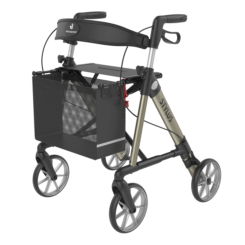 Rehasense Stylus Rollator - Champagne Medium 55 cm