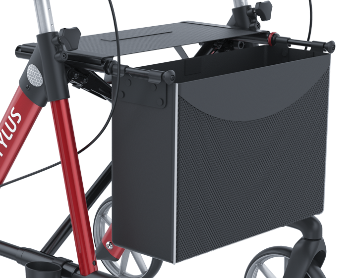 Rehasense Stylus Rollator - Fresh Red Large 60 cm